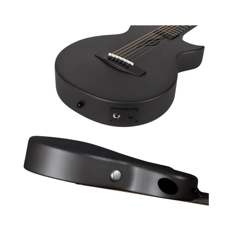 Enya Nova GO SP1 Carbon Fiber Acoustic Electric Guitar - Black - Image 6