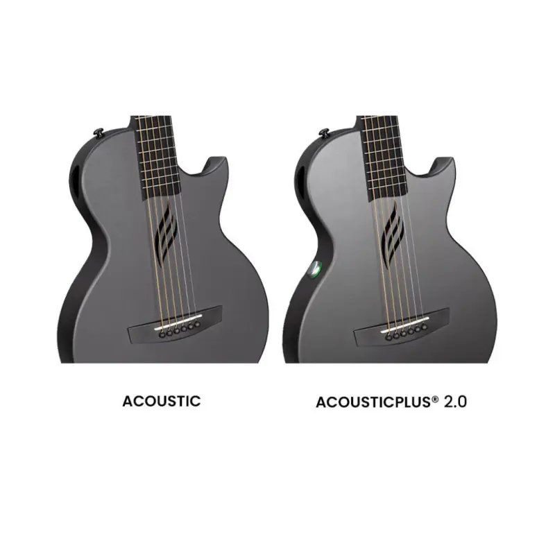 Enya Nova GO SP1 Carbon Fiber Acoustic Electric Guitar - Black - Image 9