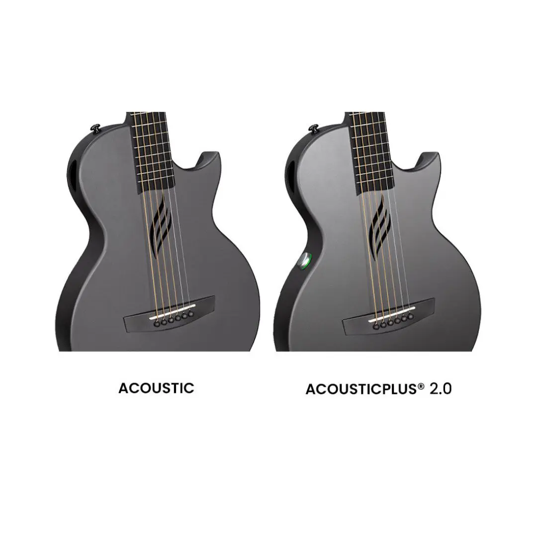 Enya Nova GO SP1 Carbon Fiber Acoustic Electric Guitar - Black - Image 9