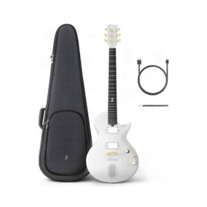 Enya Nova Go Sonic Smart Carbon Fiber Electric Guitar - Blink Silver