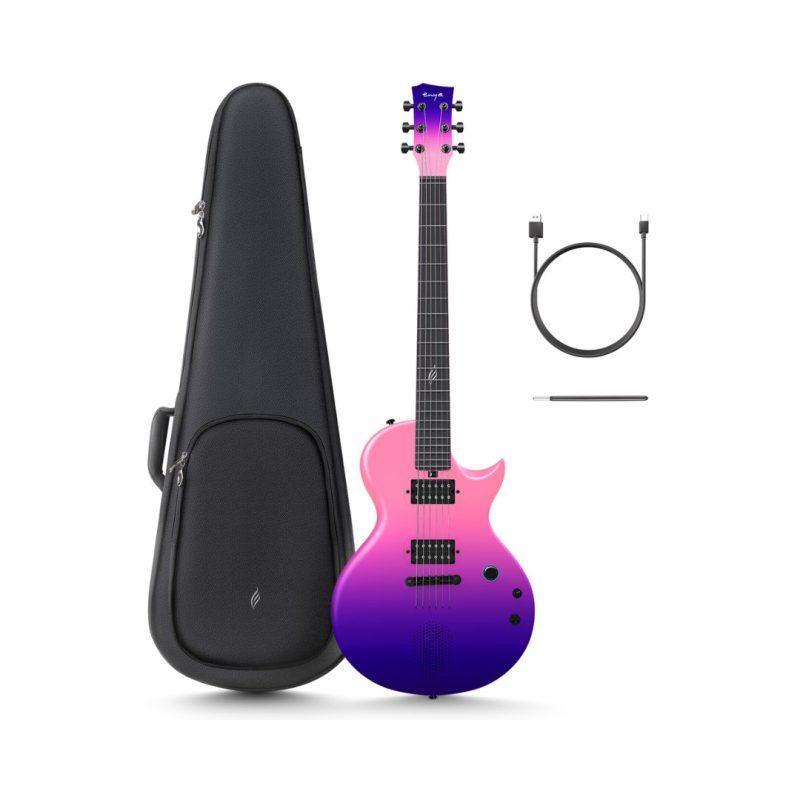 Enya Nova Go Sonic Smart Carbon Fiber Electric Guitar - Cosmic Purple