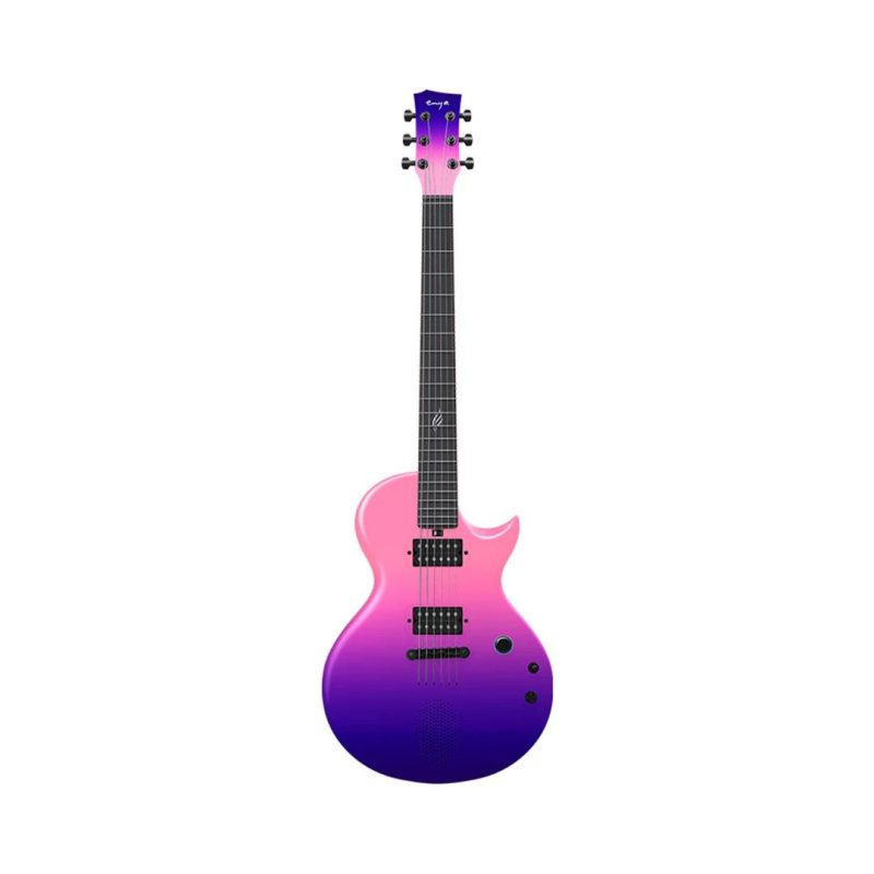 Enya Nova Go Sonic Smart Carbon Fiber Electric Guitar - Cosmic Purple - Image 2