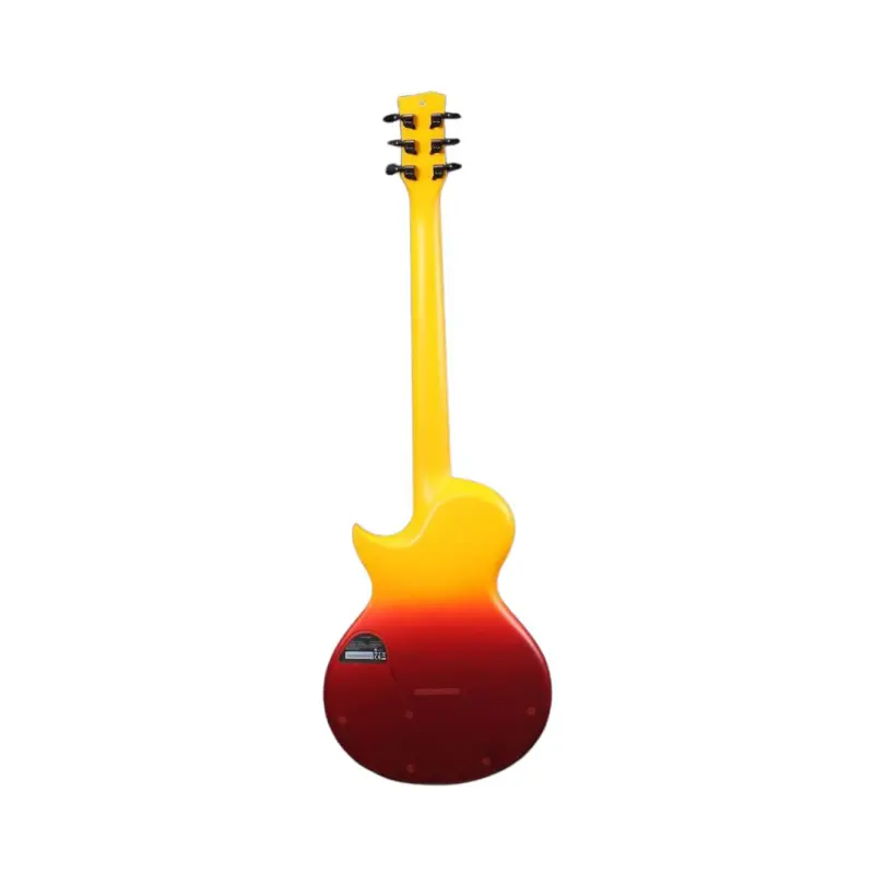 Enya Nova Go Sonic Smart Carbon Fiber Electric Guitar - Volcano Red - Image 3