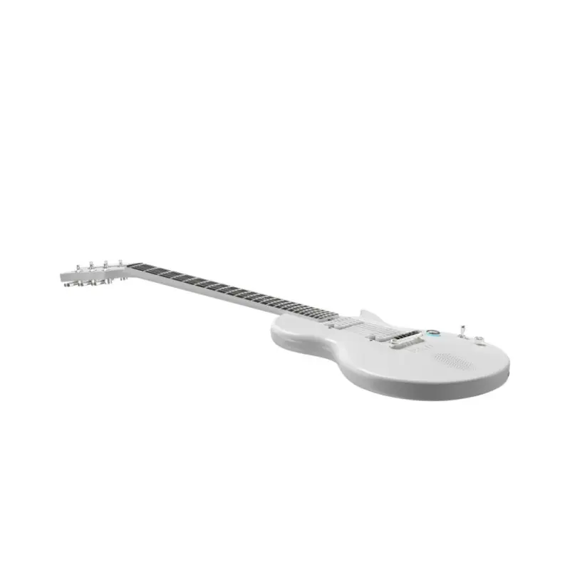 Enya Nova Go Sonic Smart Carbon Fiber Electric Guitar - White - Image 4