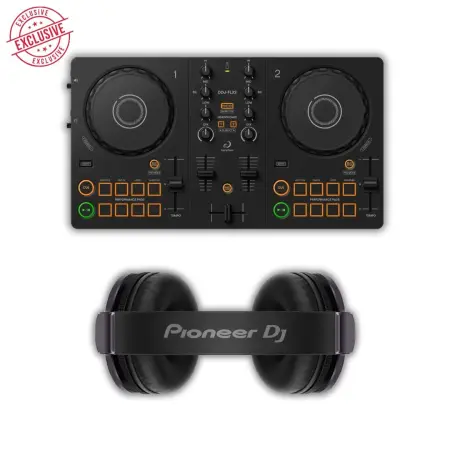Pioneer DJ Starter Kit 2025 - (DDJ-FLX2 + HDJ-Cue1)