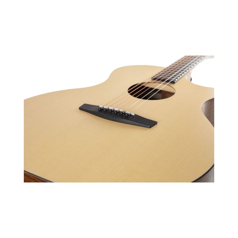 Enya EGA X0 SP1 Grand Auditorium Acoustic Guitar - Natural - Image 5