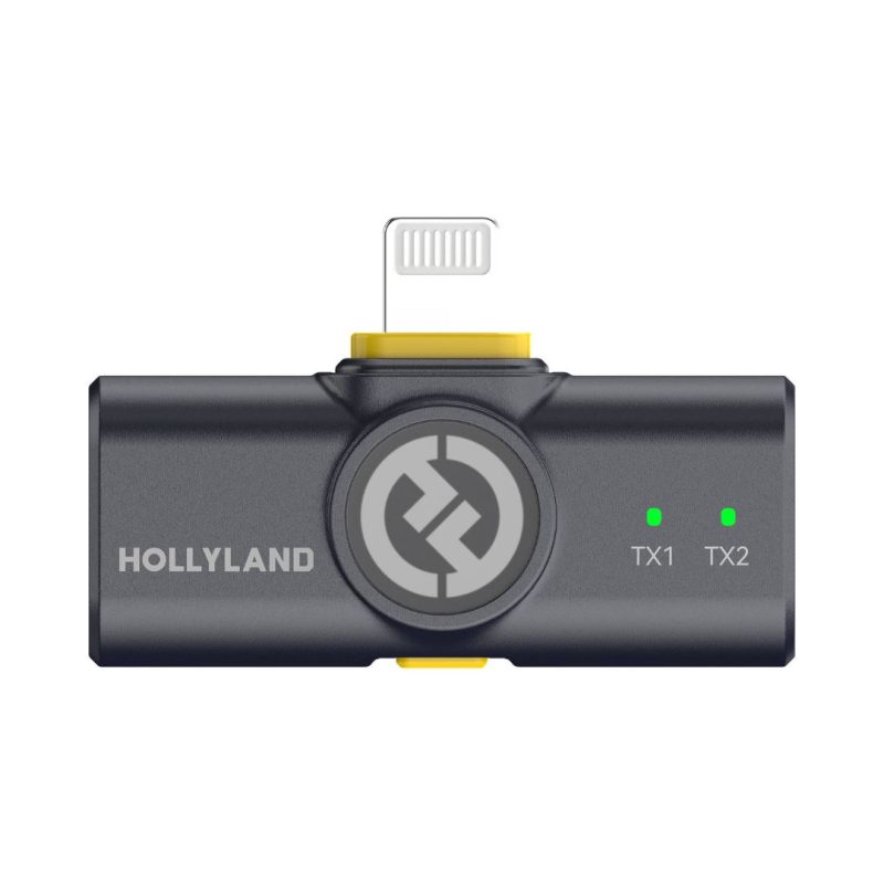 Hollyland Lark M2 Duo Combo Wireless Microphone System - Black - Image 11