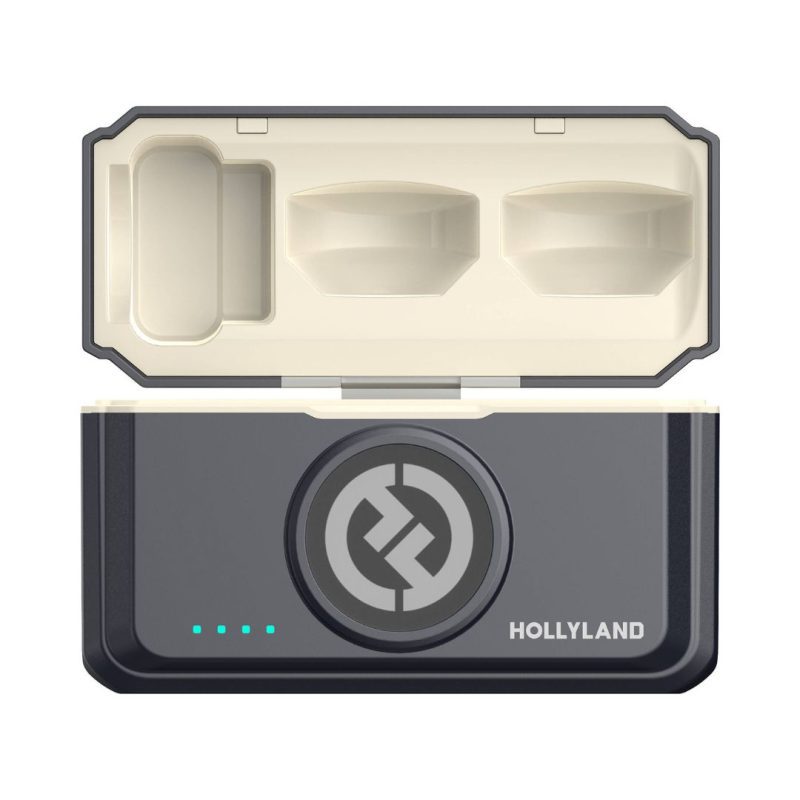 Hollyland Lark M2 Duo Combo Wireless Microphone System - Black - Image 4
