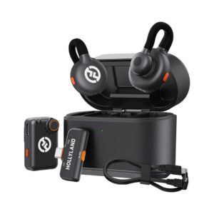 Hollyland Lark M2S Combo Wireless Microphone System - Black