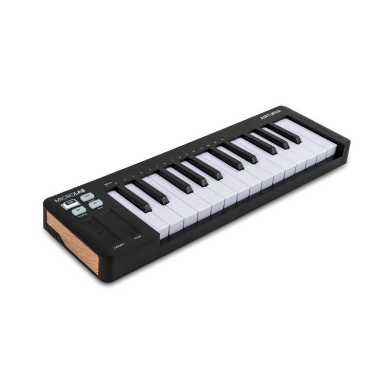 Arturia MicroLab MK3 Universal MIDI Keyboard Controller - Black - Image 3