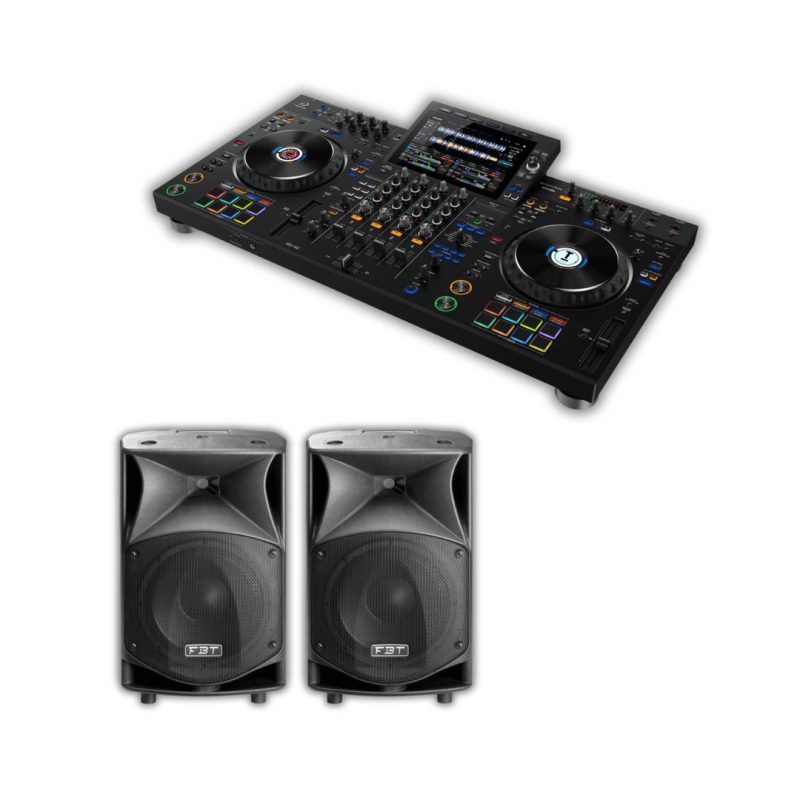 AlphaTheta XDJ-AZ with FBT JMAXX 112A Active Speakers - Image 2