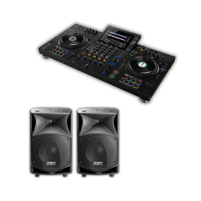 AlphaTheta XDJ-AZ with FBT JMAXX 112A Active Speakers - Image 2