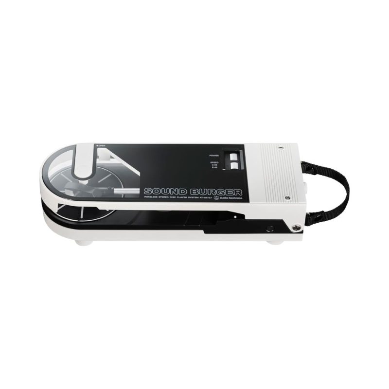 Audio-technica AT-SB727 Sound Burger Bluetooth Turntable (White) - Image 2
