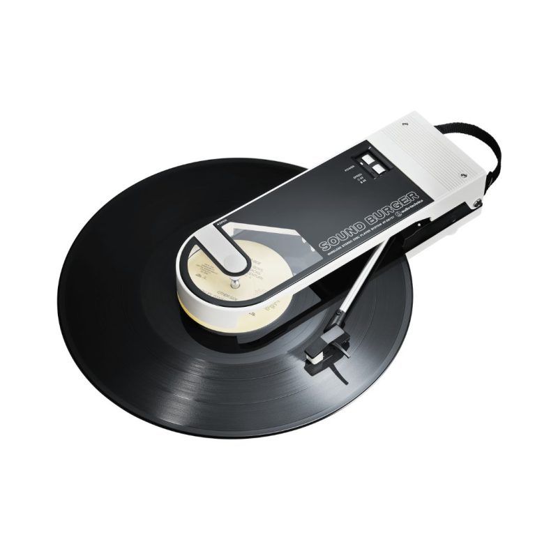 Audio-technica AT-SB727 Sound Burger Bluetooth Turntable (White) - Image 5