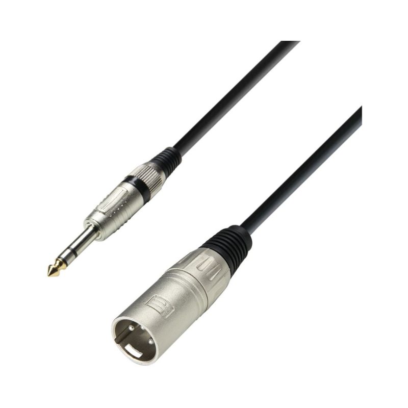 Adam Hall 3 STARS BMV 0600 XLR Male x Jack TRS 6M Balanced Cable