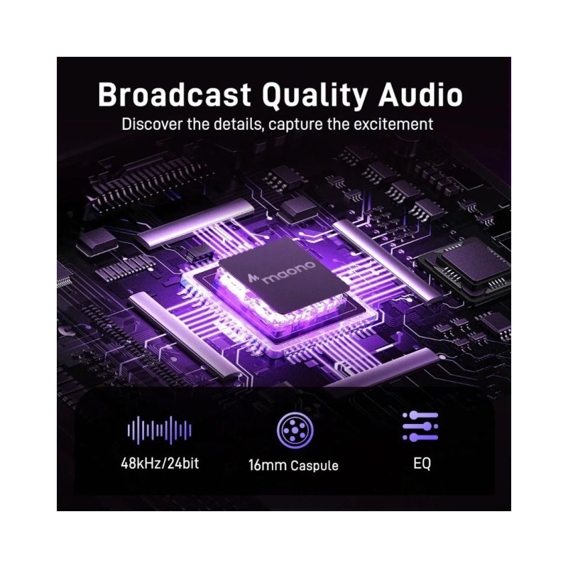Maono DM40 PRO USB/Wireless Condenser Microphone - Black - Image 6