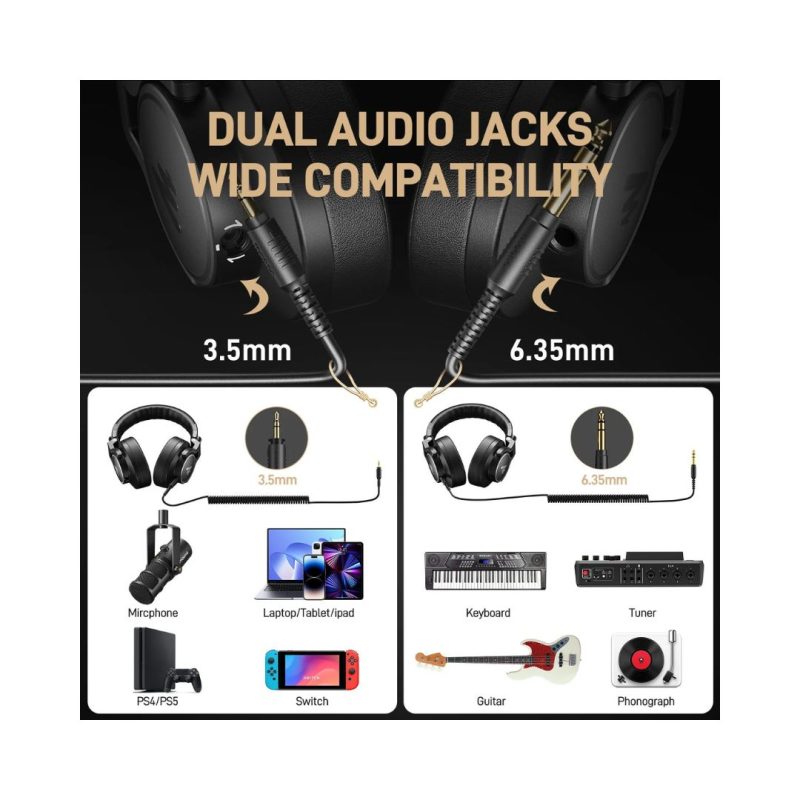 MAONO MH700 Professional Studio Monitoring Headphones - Image 2