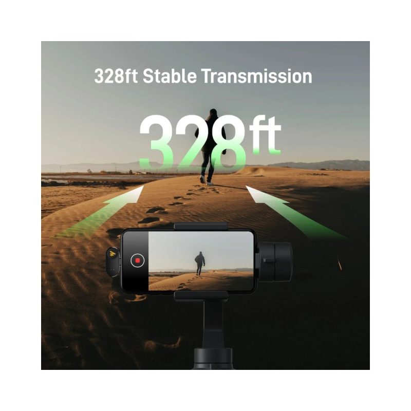 Maono WAVE T1 MINI Wireless Lavalier Microphone - USB-C & Lightning - Image 11
