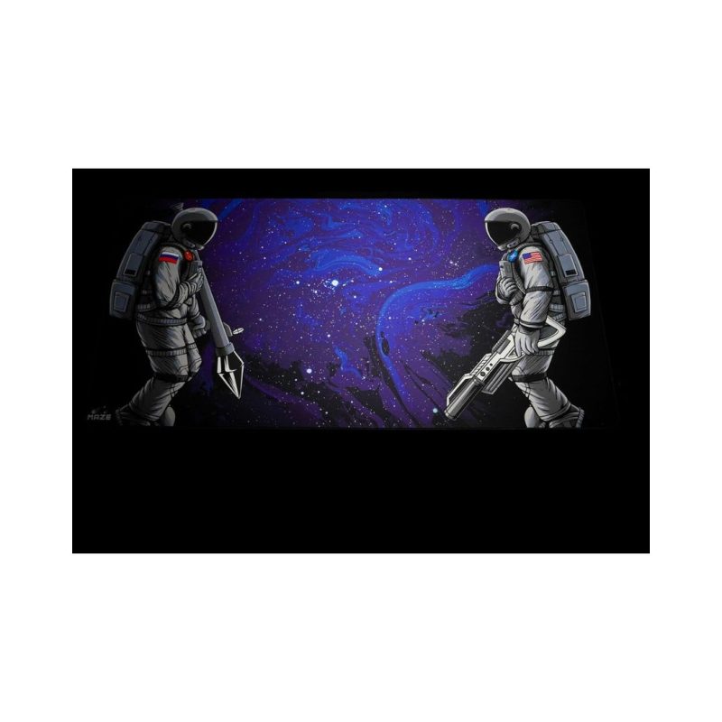 Maze 2XL Mousepad - ASTRO WAR-BL - Image 4