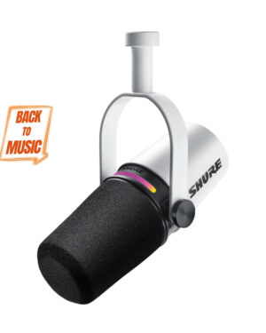 Shure MV7+ Podcast XLR/USB Microphone - (White)