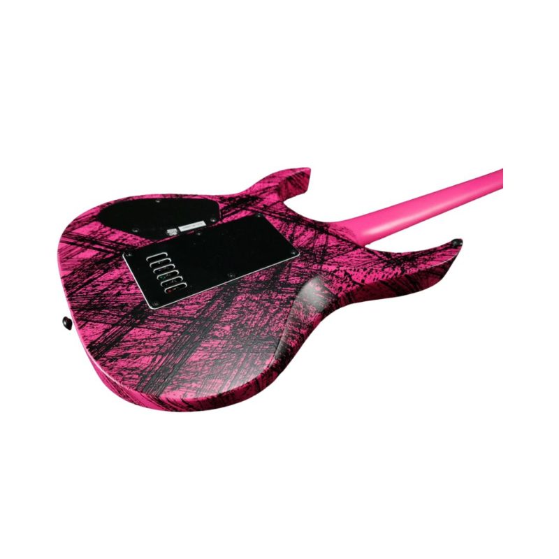 Solar A1.6PN Canibalismo+ Electric Guitar - Pink Neon Canibalismo Matte - Image 4