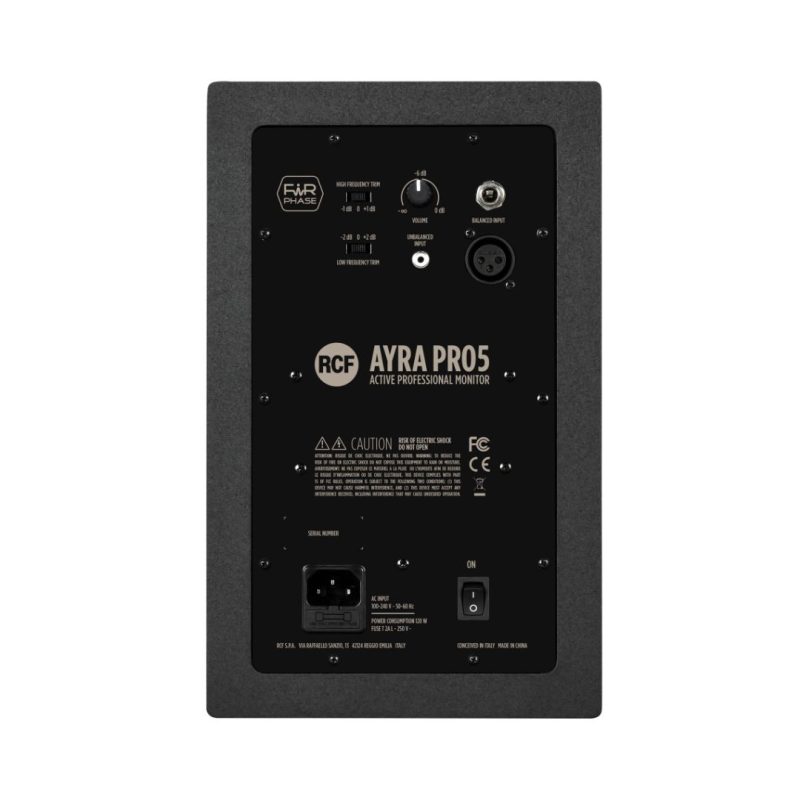 RCF AYRA PRO5 5" Two-Way Professional Active Studio Monitor - Image 5