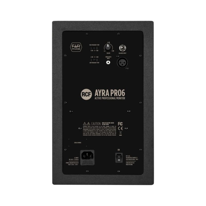 RCF AYRA PRO6 6.5" Two-Way Professional Active Studio Monitor - Image 5