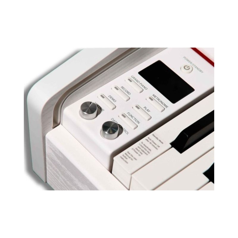 Artesia Pro A100 88-Key Bluetooth Digital Piano - White - Image 3