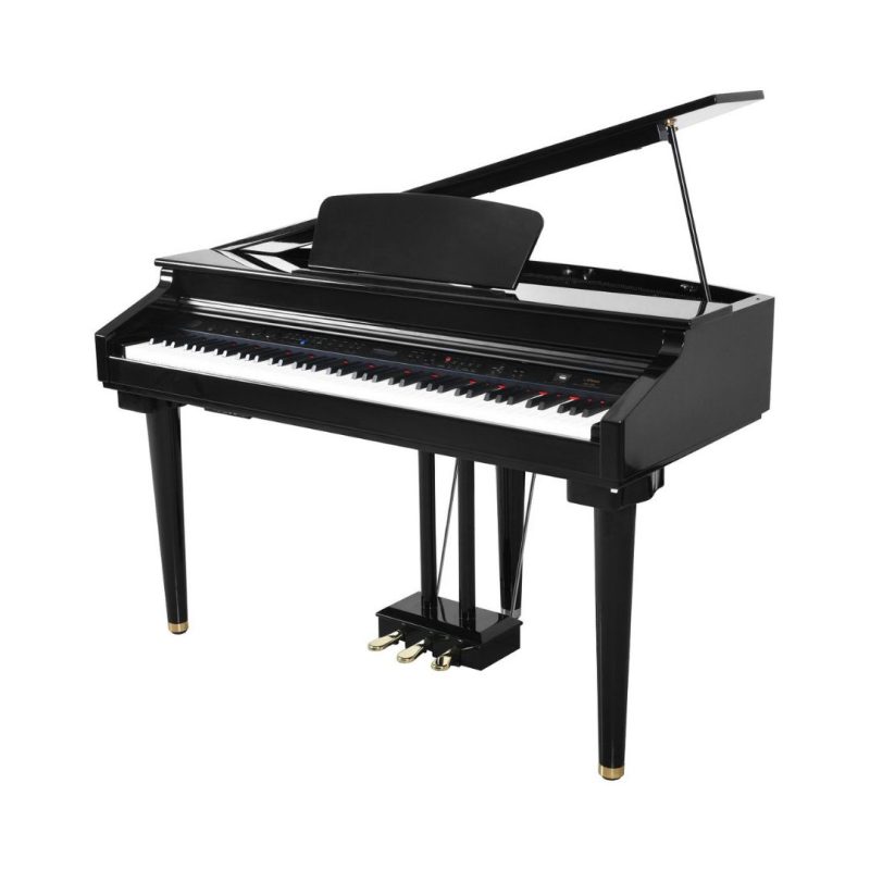 Artesia Pro AG-30 Micro Grand Digital Piano with Bench - Black - Image 2