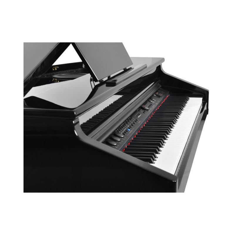 Artesia Pro AG-30 Micro Grand Digital Piano with Bench - Black - Image 4