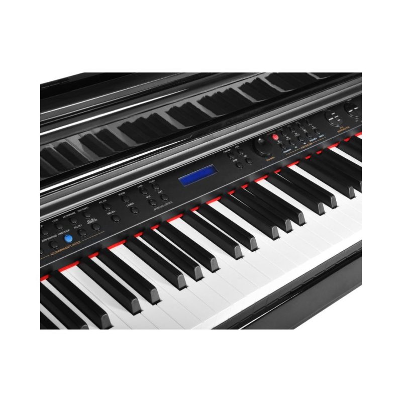 Artesia Pro AG-30 Micro Grand Digital Piano with Bench - Black - Image 5