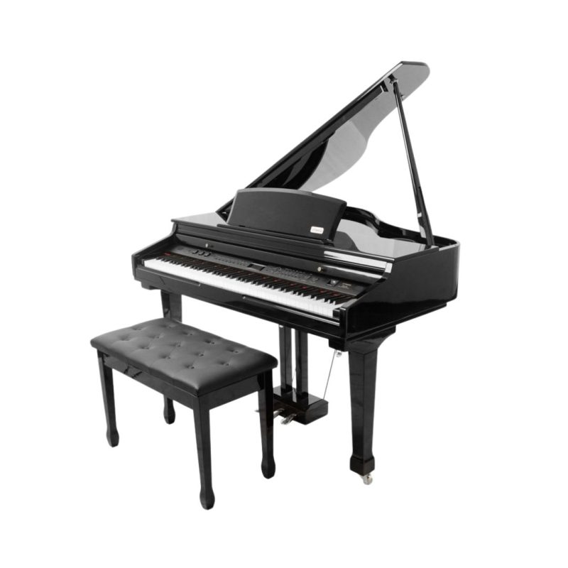 Artesia Pro AG-50 Baby Grand Digital Piano with Bench - Black
