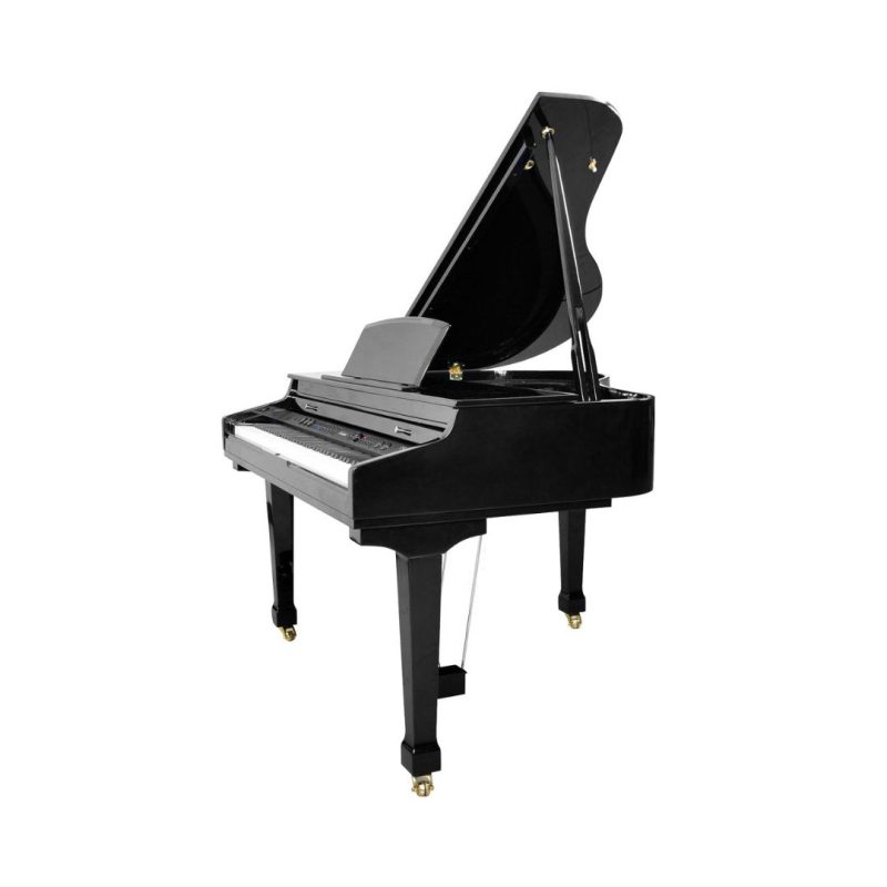Artesia Pro AG-50 Baby Grand Digital Piano with Bench - Black - Image 3