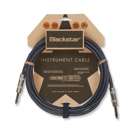Blackstar instrument cable, designed for high-quality audio connections.