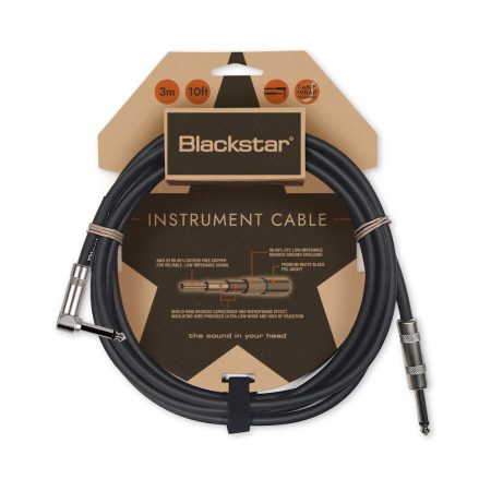 Blackstar instrument cable, designed for high-quality audio connections.