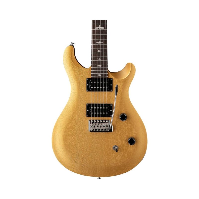 PRS SE CE 24 Standard Satin Electric Guitar - Metallic Gold - Image 2