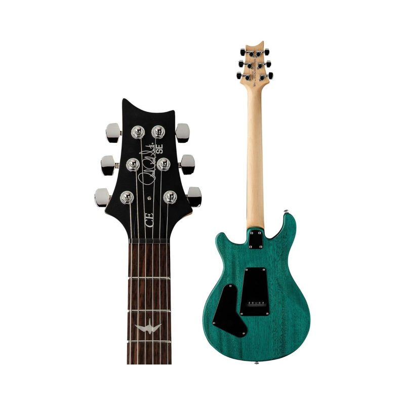 PRS SE CE 24 Standard Satin Electric Guitar - Turquoise - Image 6