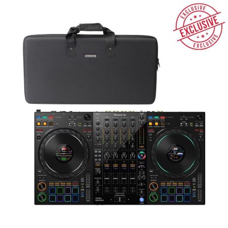 Pioneer DJ DDJ-FLX10 DJ Controller with Magma Case