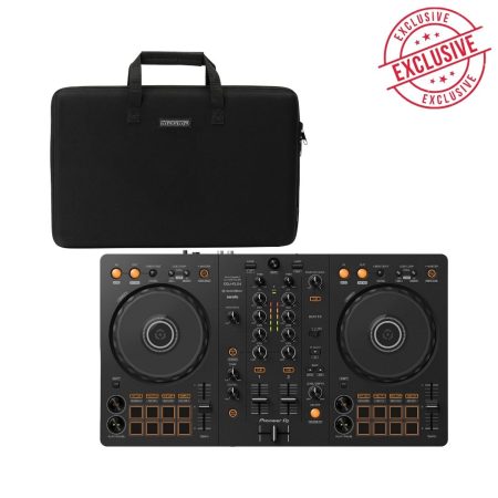 Pioneer DJ DDJ-FLX4 DJ Controller with Magma Case
