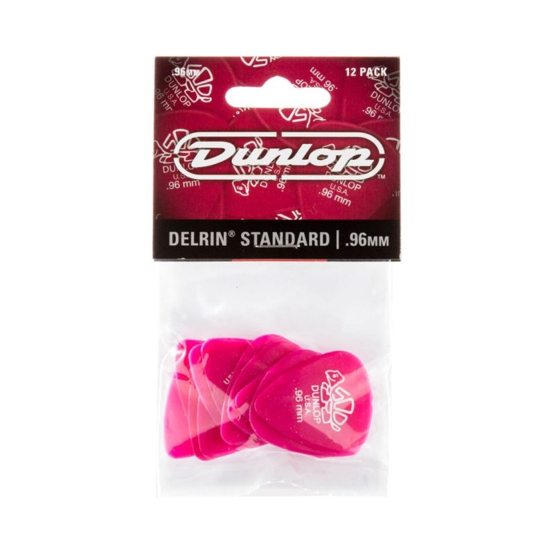 Dunlop Delrin 500 12-Pack 0.96mm Guitar Picks - Image 4