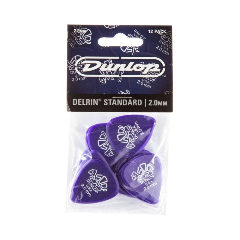 Dunlop Delrin 500 12-Pack 2.00mm Guitar Picks - Image 4