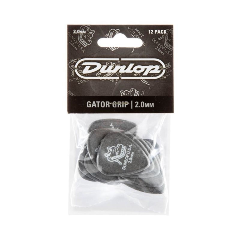 Dunlop Gator Grip® 2.00mm 12-Pack Guitar Picks - Image 4
