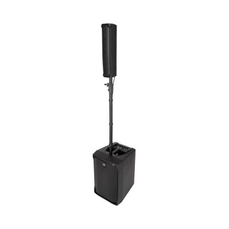 RCF EVOX JMIX8 Active 12" 2-Way 1400W Portable Line Array PA System with 8-Input Mixer (Black)