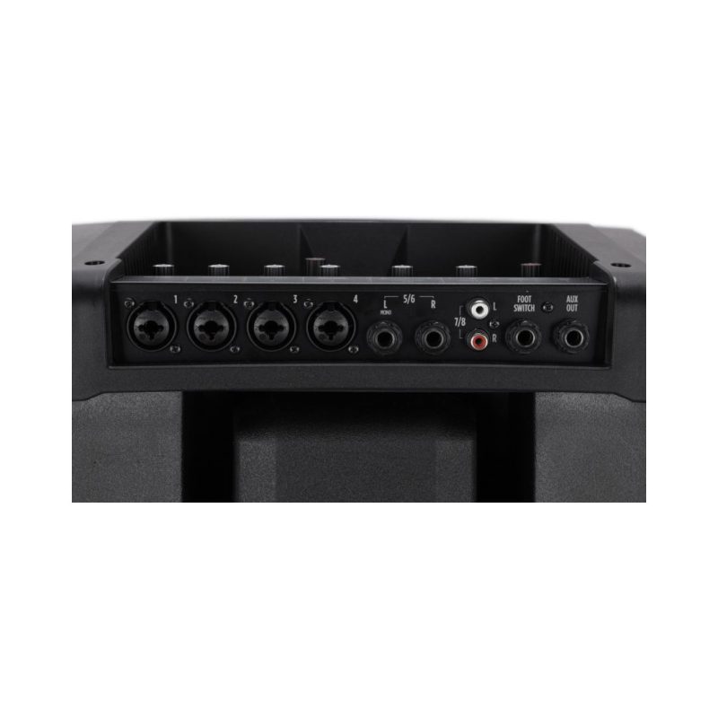RCF EVOX JMIX8 Active 12" 2-Way 1400W Portable Line Array PA System with 8-Input Mixer (Black) - Image 9