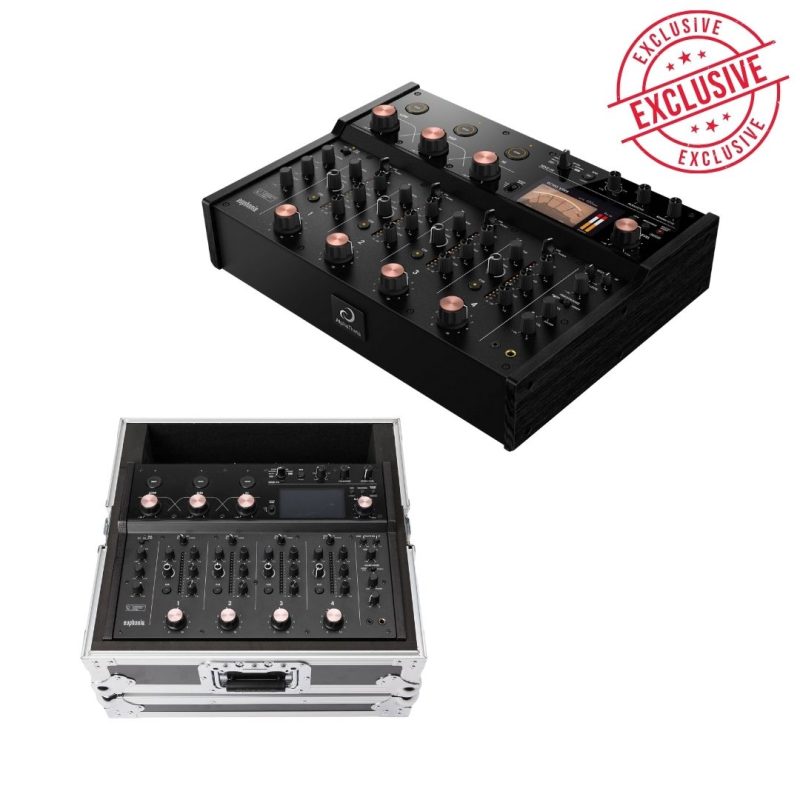 AlphaTheta Euphonia Rotary DJ Mixer with Magma Case - Image 2