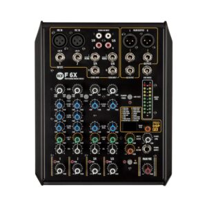 RCF F 6X 6 Channel Mixing Console with Multi-FX