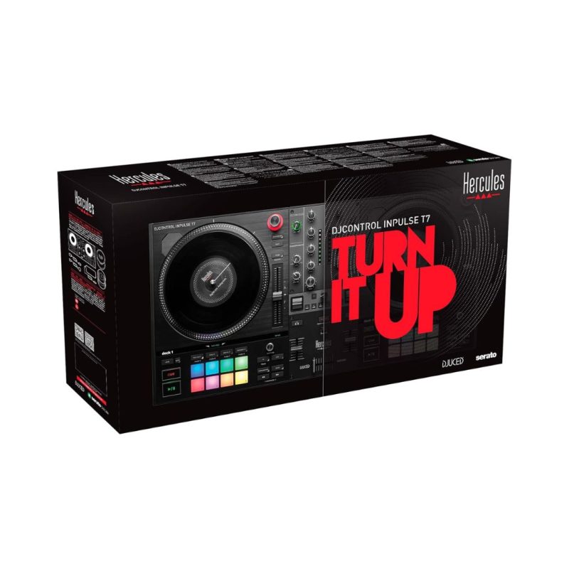 Hercules DJControl Inpulse T7 2-Deck Serato DJ Controller - Image 6