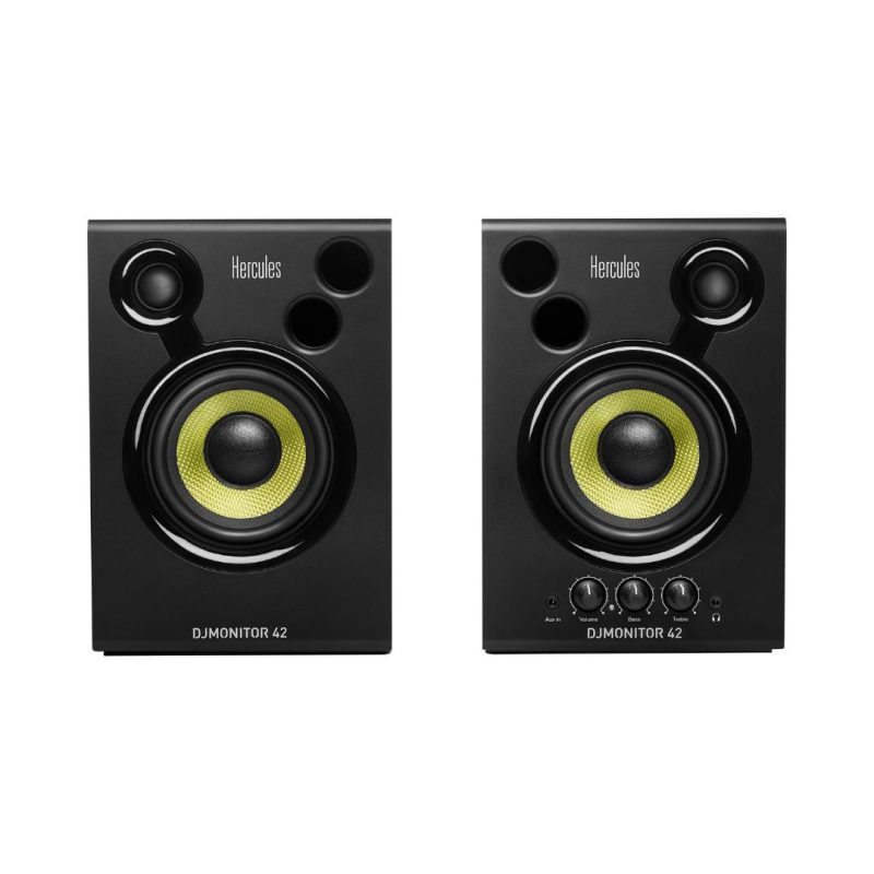Hercules DJMonitor 42 - 4" Active Multimedia Speakers (Pair)
