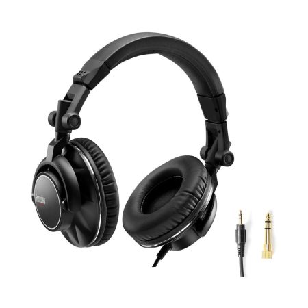 Hercules HDP DJ60 Closed-Back Over-Ear DJ Headphones