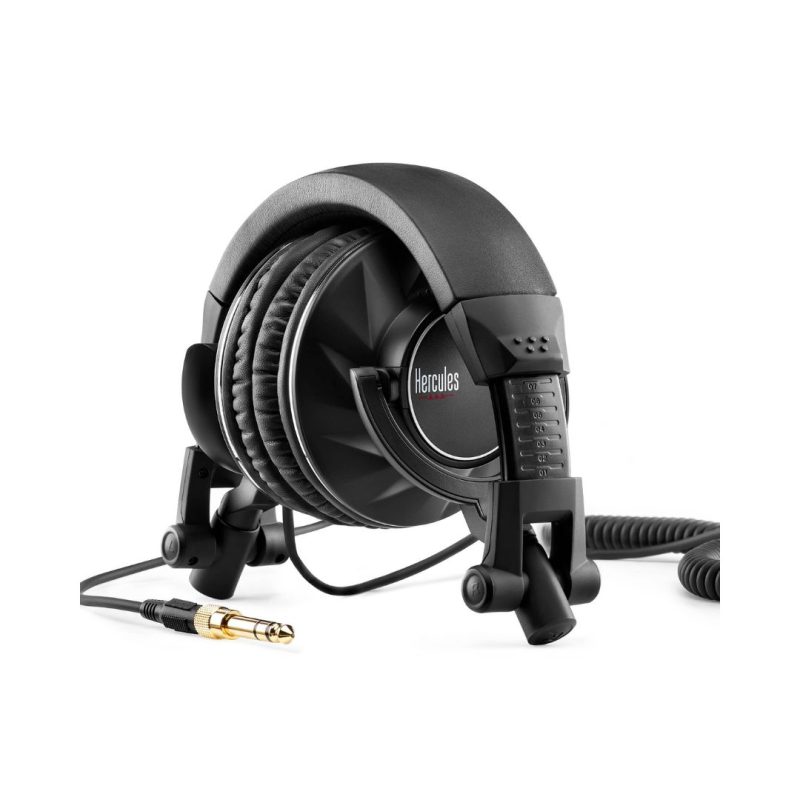 Hercules HDP DJ60 Closed-Back Over-Ear DJ Headphones - Image 5